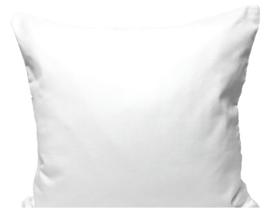"White Fringe" | Pillow Cover