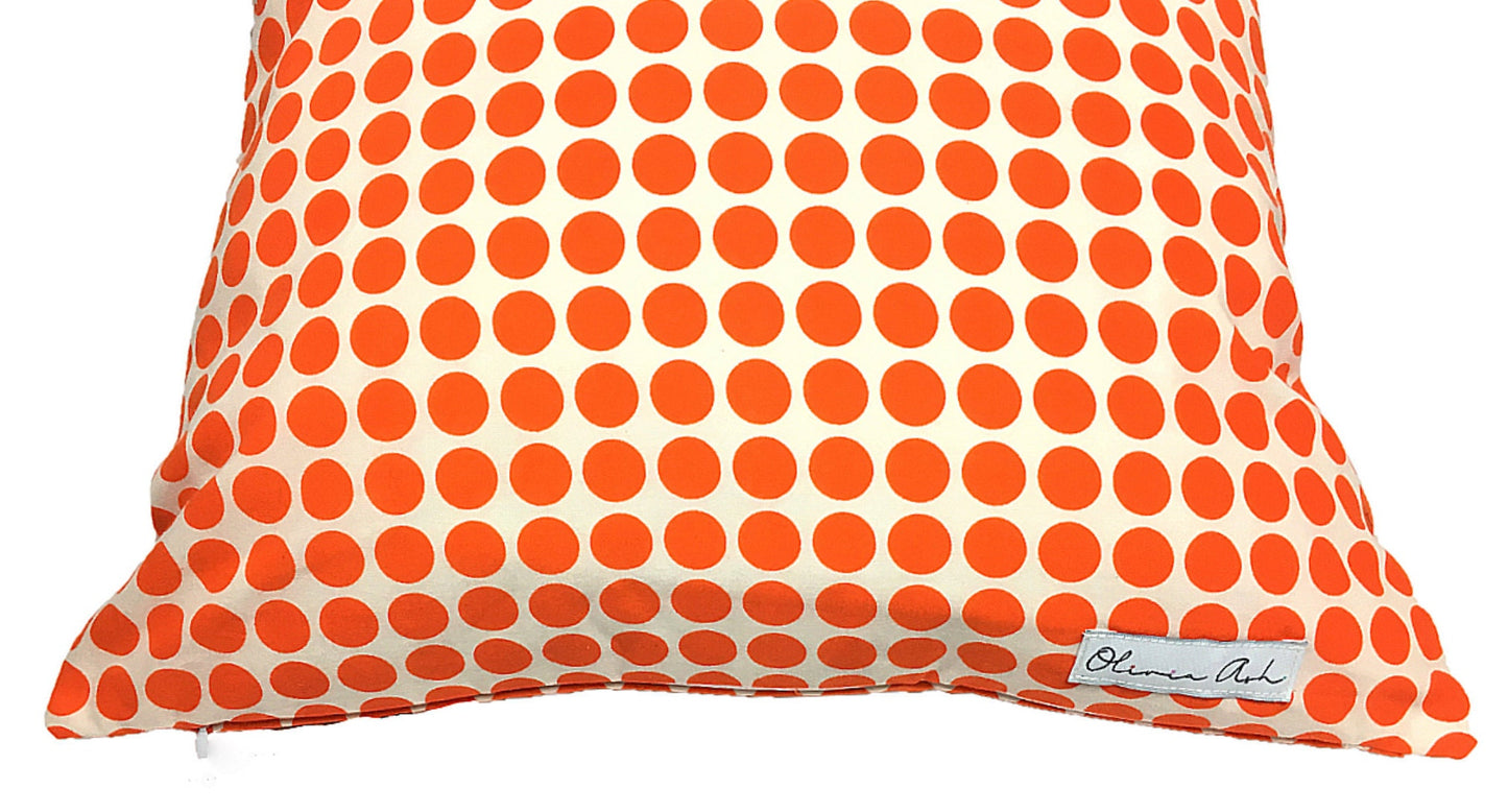 "Citrus Polka Dot" | Pillow Cover