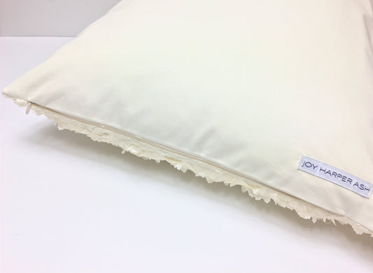 "Ivory Floral" | Pillow Cover