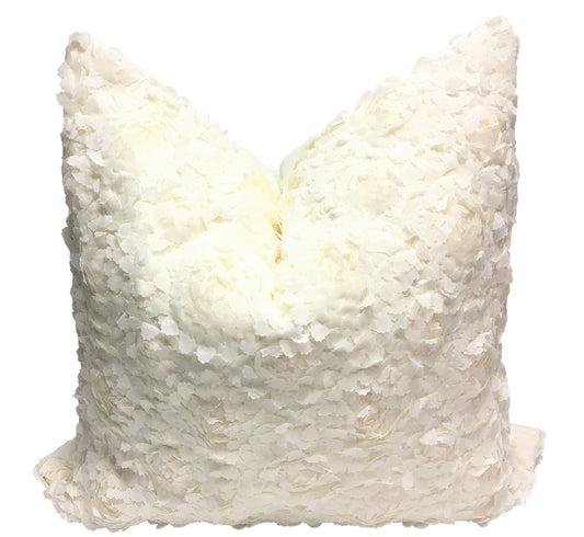 "Ivory Floral" | Pillow Cover