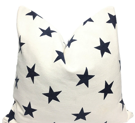 "Nautical Stars" | Pillow Cover