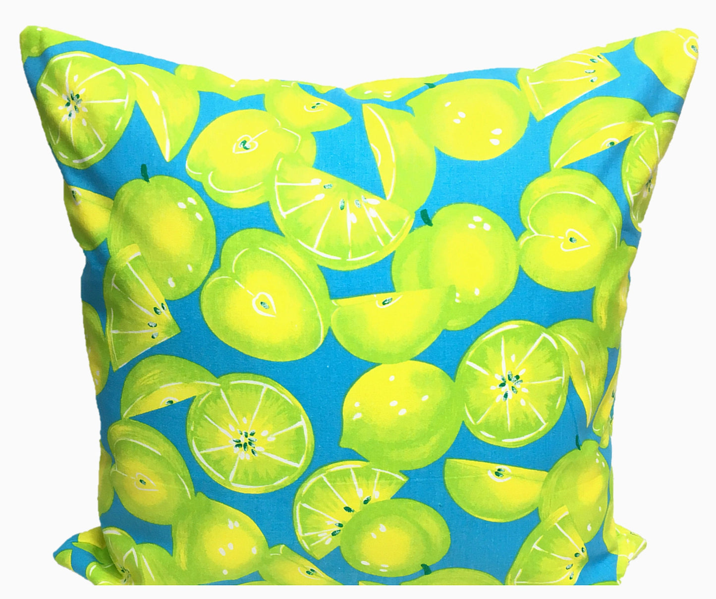 "Apples & Limes" | Pillow Cover