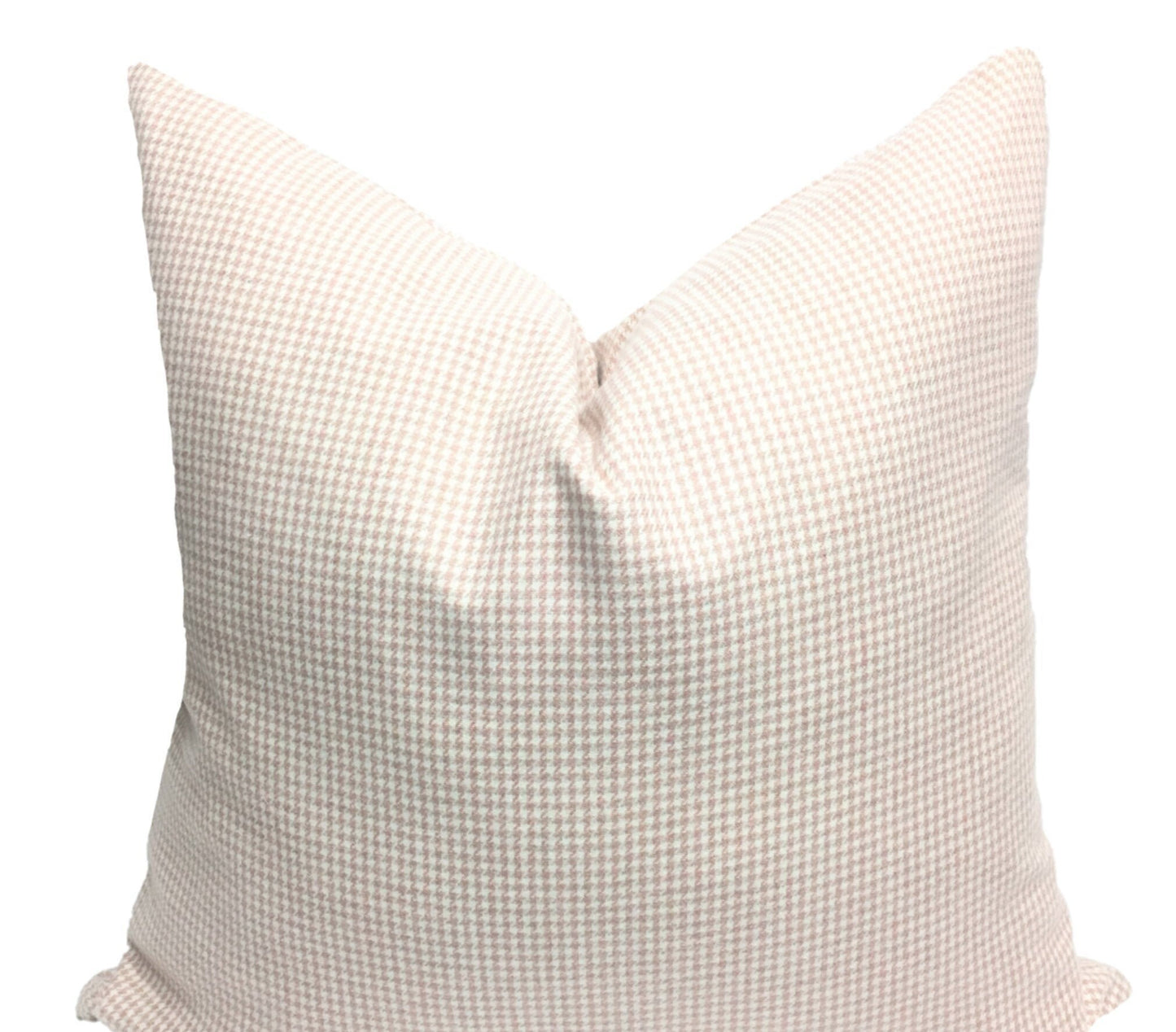 "Taupe Checks" | Pillow Cover