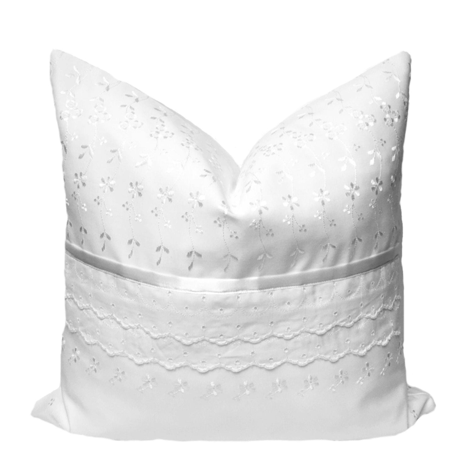 "White Eyelet" |Pillow Cover