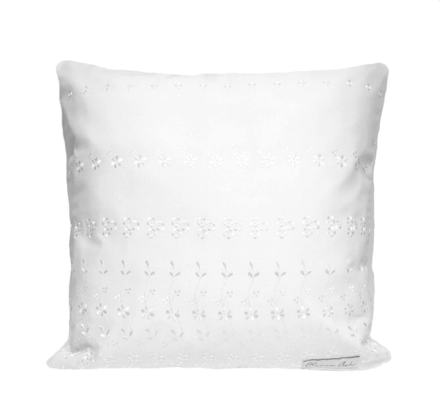 "White Eyelet" |Pillow Cover